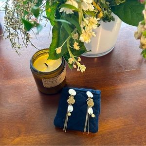 Seashell Dangling Earrings
